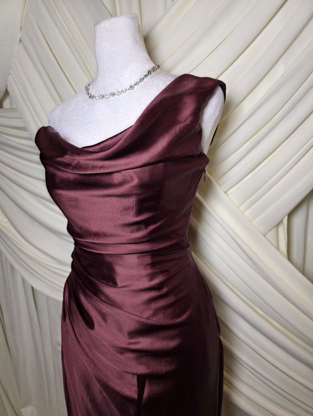 babyboo Thalassa Long Dress - Cherry Lacquer NWT $180 XL - Picture 3 of 13